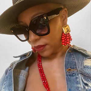 Dangling Strands Boho Chic Earrings